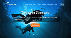 Desktop Screenshot of lumbadive.com